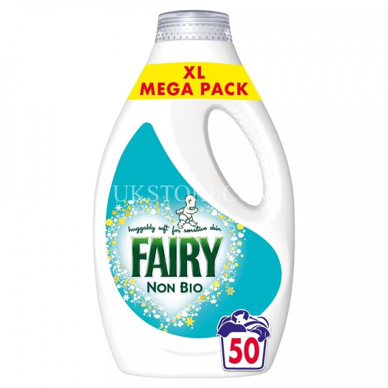 Fairy Non Bio Gel – Течен гел за пране 54 ПРАНЕТА - на супер цена: 33.00лв. Fairy Non Bio Gel – Течен гел за пране 54 ПРАНЕТА - на супер цена: 33.00лв.