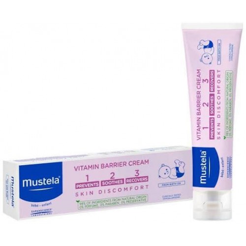 Mustela Крем против подсичане 1-2-3 50 мл